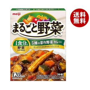 明治製菓 まるごと野菜 5種の彩り野菜カレー 190g×30個入×(2ケース)｜ 送料無料｜misonoya