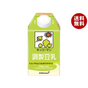 キッコーマン 調製豆乳 500ml紙パック×12本入×(2ケース)｜ 送料無料