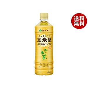 伊藤園 お〜いお茶 玄米茶 600mlペットボトル×24本入｜ 送料無料