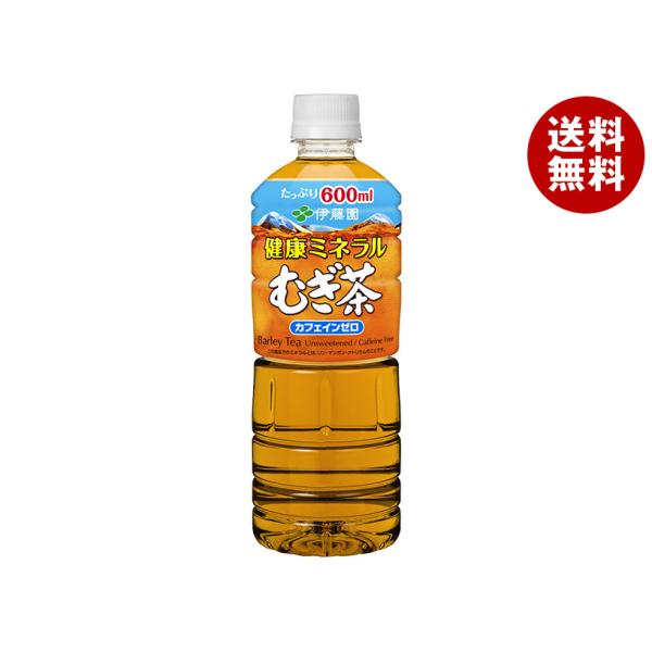 伊藤園 健康ミネラルむぎ茶 600mlペットボトル×24本入｜ 送料無料