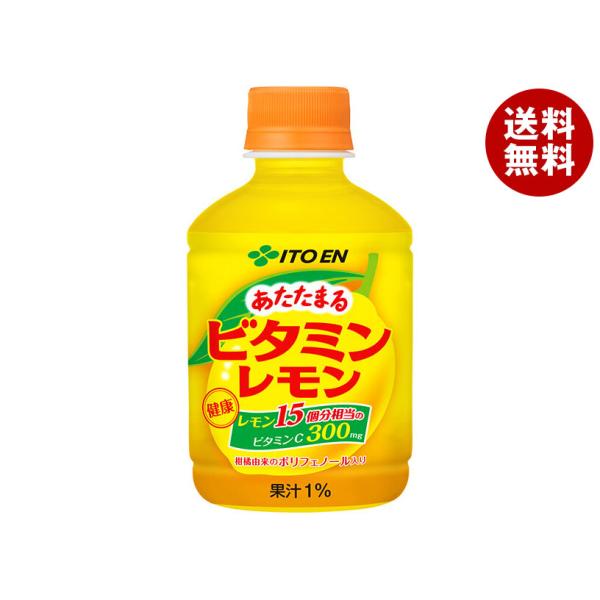 伊藤園 【HOT用】ビタミンレモン 280mlペットボトル×24本入｜ 送料無料