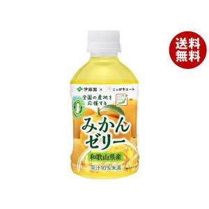 伊藤園 ニッポンエール 和歌山県産みかんゼリー 280gペットボトル×24本入｜ 送料無料 果実飲料 果汁 オレンジ 缶 ゼリー飲料｜misonoya