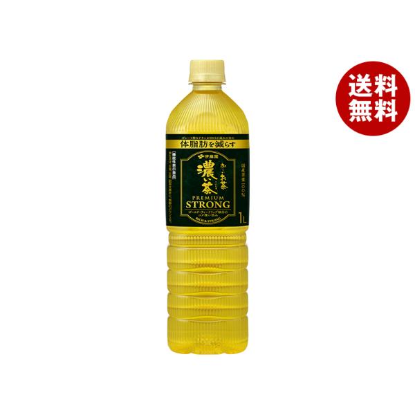 伊藤園 お〜いお茶 濃い茶 PREMIUM STRONG 1Lペットボトル×12本入｜ 送料無料