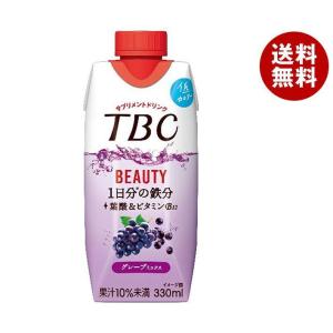 森永乳業 TBC 1日分の鉄分 グレープミックス 330ml紙パック×12本入｜ 送料無料