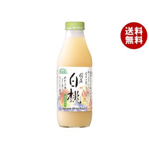 マルカイ 順造選 国産白桃 500ml瓶×12本入