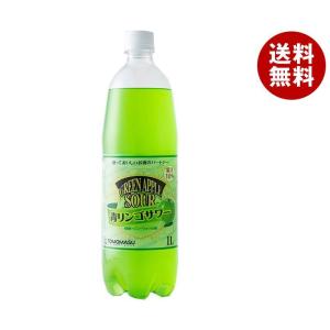 友桝飲料 青りんごサワー 1Lペットボトル×15本入｜ 送料別 : 味園