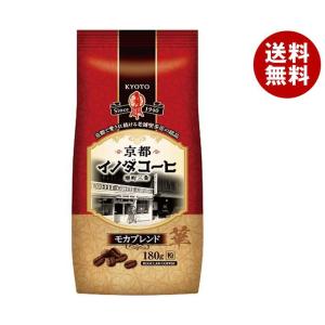 キーコーヒー 京都イノダコーヒ モカブレンド(粉) 180g×6袋入｜ 送料無料 レギュラー コーヒ...