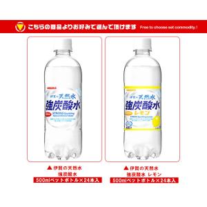 サンガリア 伊賀の天然水 炭酸水 選べる2ケー...の詳細画像1