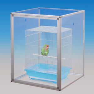 組立式アクリルバードケージ 右(左)開き 全面...の詳細画像2