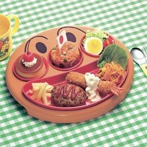 アンパンマンフェイスランチ皿 ランチプレート ...の詳細画像1