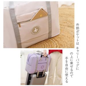 旅行カバン ボストン キャリーオンバッグ軽い ...の詳細画像5