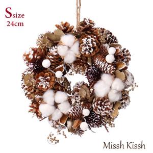 リース クリスマス 60cm リボン シャンパン Lサイズ 大きい Ribbon