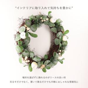 母の日 グリーン&ホワイトアップルリー...の詳細画像1