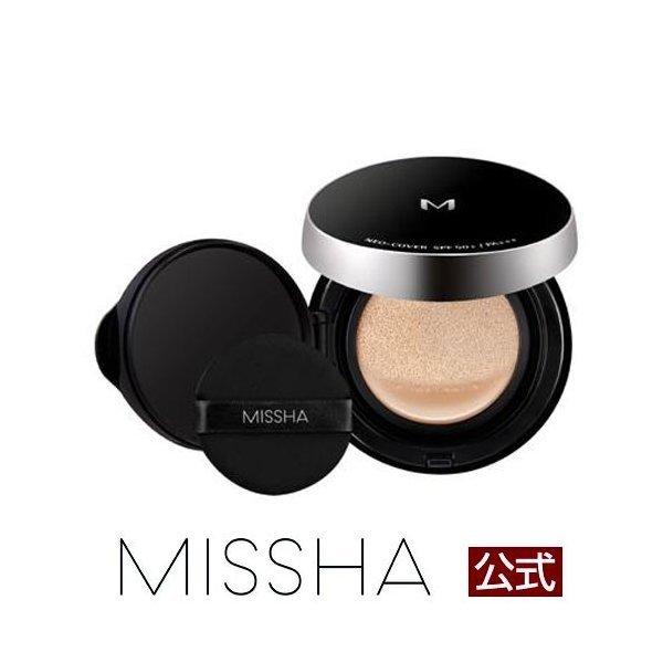 MISSHA ミシャ M クッションファンデーション(ネオカバー) SPF50+ PA+++ 公式限...