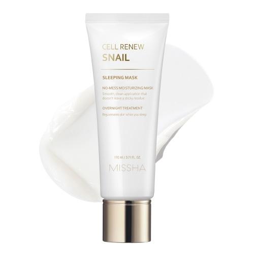 MISSHA公式 ミシャ SNスリーピングマスク 110g スネイルクリーム カタツムリ 夜用