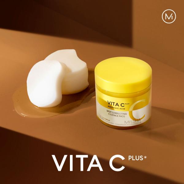 MISSHA公式 ミシャ ビタシープラス 美容液パッド 180ml/70枚 韓国コスメ