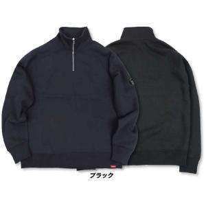 ハーフジップ スウェット メンズ トレーナー ...の詳細画像4
