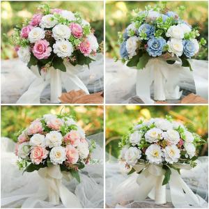 【本日限定セール❗️】Wedding Flowers 結婚式 ブーケ ウエディングブーケ キャスケードブーケ 結婚式 ブーケ 花嫁 二次会