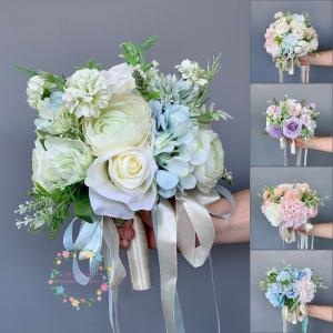 4デザイン ブートニア リストブーケ 二次会 結婚式 ウェディング 花嫁