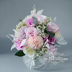 ウエディングブーケ 結婚式 ブーケ 花嫁 二次...の詳細画像1