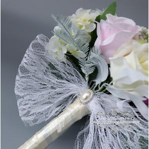 ウエディングブーケ 結婚式 ブーケ 花嫁 二次...の詳細画像4