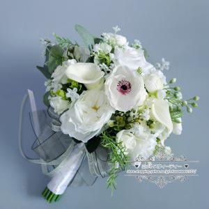 ウエディングブーケ 結婚式 ブーケ 花嫁 二次...の詳細画像2