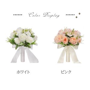 ウェディングブーケ ウエディングブーケ ラウン...の詳細画像1