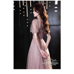 カラードレス カクテルドレス ミニ/ロングドレ...の詳細画像3