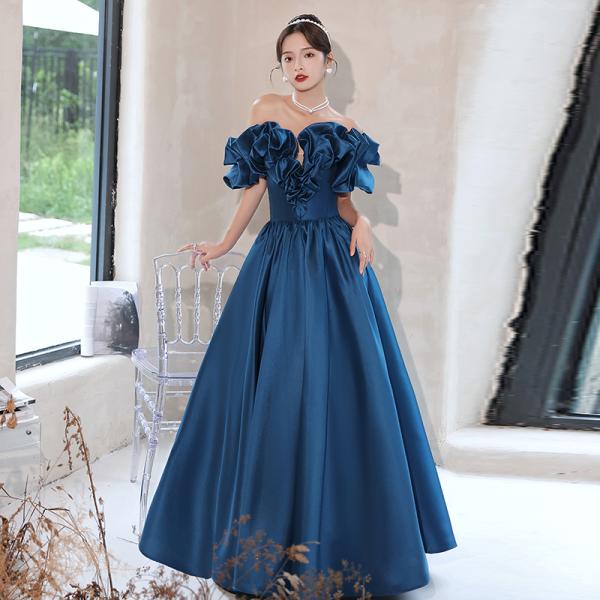 カラードレス ロングドレス 演奏会 発表会 大人 パーティードレス カクテルドレス イブニングドレス...