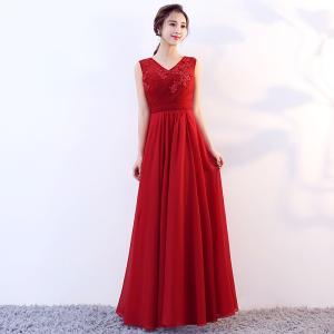 6色 カラードレス ロングドレス ノースリーブ ...の商品画像