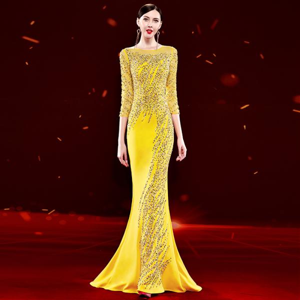 カラードレス マーメイドドレス パーティードレス イブニングドレス カクテルドレス フォーマルドレス...