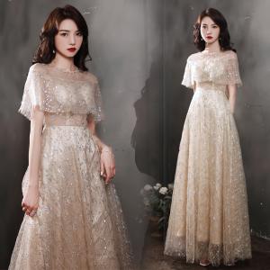 光沢サテンのロングドレス(5号)国産ピンク/演奏会用ドレス/ステージ