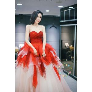 カラードレス 演奏会用ドレス ロングドレス 結...の詳細画像5