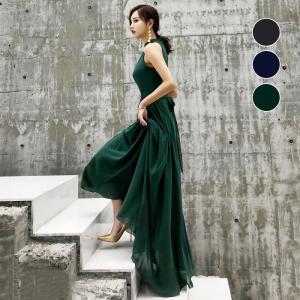 【美品】DressBlackロングドレス　シャンパンゴールド パーティーロングスパンコールワンピースドレス シャンパン