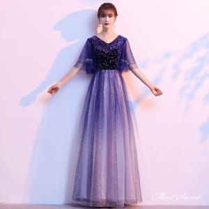 カラードレス ファスナー パーティードレス フォーマルドレス ロング