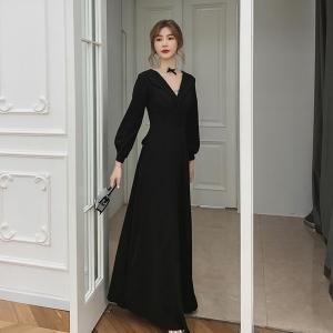 カラードレス ファスナー パーティードレス フォーマルドレス ロング