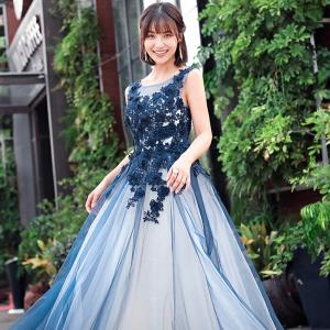 カラードレス パーティードレス ロングドレス エルサ アナと雪の女王