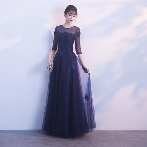 カラードレス 青 ロングドレス 演奏会 安い ...の詳細画像1