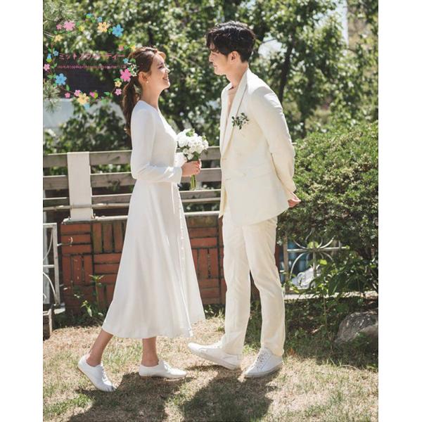 ウェディングドレス 結婚式 Aラインドレス 花嫁 二次会 ウエディングドレス パーティードレス ブラ...