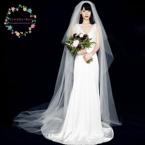 ウエディングドレス スレンダーライン ロング 白 結婚式 花嫁