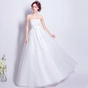 ウエディングドレス 結婚式 二次会 ウェディン...の詳細画像1