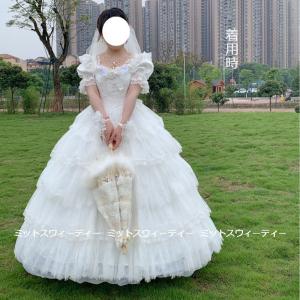 即納 6段パニエ ホワイト 白 6本ワイヤー ...の詳細画像4