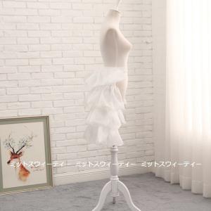 即納 バッスルパニエ ボリューム チュール 大...の詳細画像1