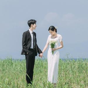 ウエディングドレス セパレート 二次会 花嫁 前撮り ウェディング 