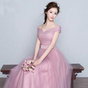 カラードレス ウェディングドレス ロングドレス 演奏会 ピアノ 発表会