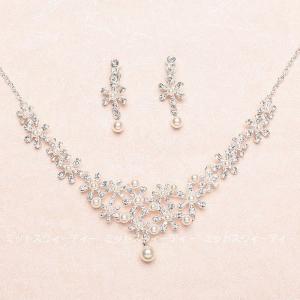 即納 ウエディング ヘアアクセサリー フラワー...の詳細画像5