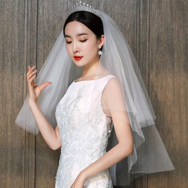 ウエディングベール 結婚式 小物 人気 ベール 安い リゾート 海外挙式 ブライダル 花嫁 フェイス...