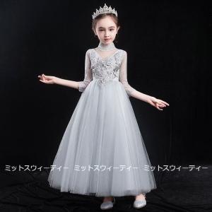子供ドレス ピアノ発表会 子どもドレス 膝丈ドレス フォーマルドレス