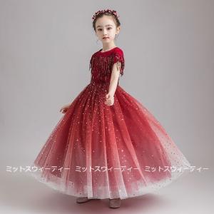 キッズドレス 女の子 子供 ドレス ピアノ発表...の詳細画像1