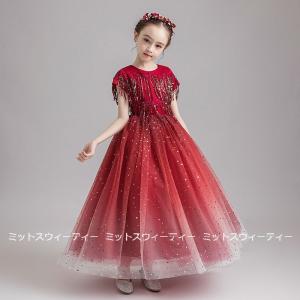 キッズドレス 女の子 子供 ドレス ピアノ発表...の詳細画像3